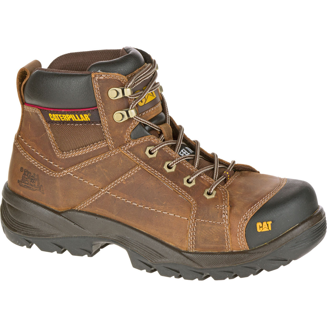 Caterpillar Crossrail St Philippines - Mens Safety Boots - Dark Beige 19238OGLM